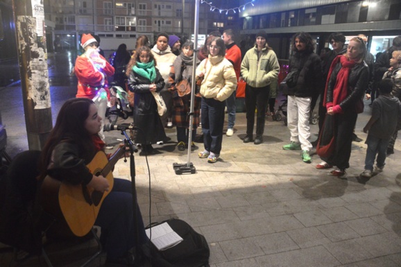Clémence a démarré le concert