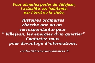 Avec « Histoires ordinaires » participez à la vie de Villejean