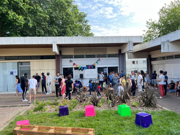 L'inauguration du Spot, rue d'Armagnac,  le 14 juin 2023 L'inauguration du Spot, rue d'Armagnac,  le 14 juin 2023