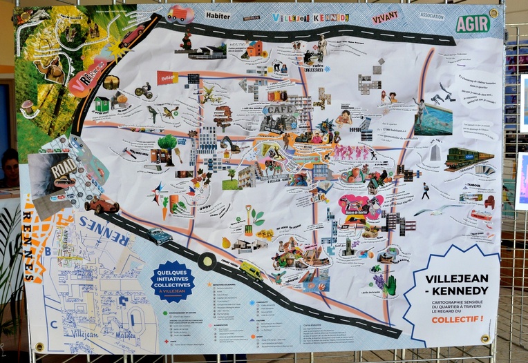 C'est ainsi que les habitants voient leur quartier. (clicquez sur la carte pour l'agrandir) C'est ainsi que les habitants voient leur quartier. (clicquez sur la carte pour l'agrandir)