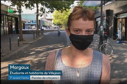 France 3 donne la parole à des Villejeannais France 3 donne la parole à des Villejeannais