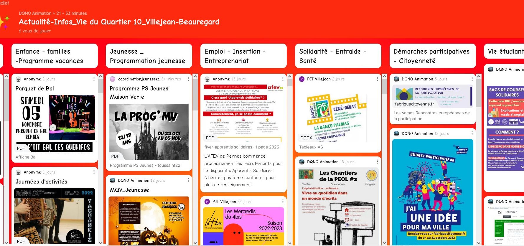La page d'accueil vous permet de naviguer et de voir le panorama des activités proposées. La page d'accueil vous permet de naviguer et de voir le panorama des activités proposées.