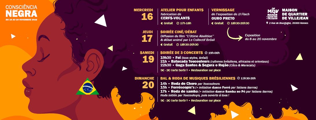 Cerfs-volants, cinéma, concerts... le Brésil à la Maison de quartier