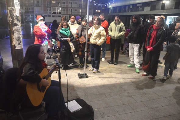 Clémence a démarré le concert