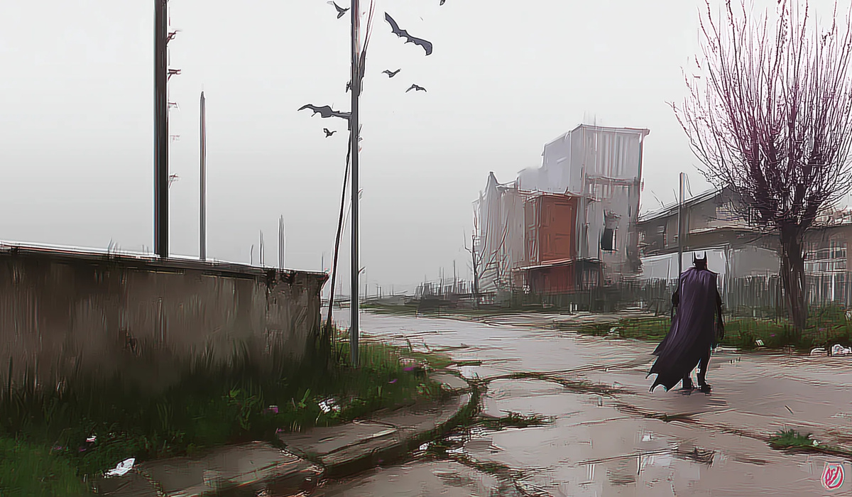 Quand je pense au futur, je vois un avenir dystopique, toxique et malsain, avec un air irrespirable. J'imagine que l'être humain ne serait plus vraiment "humain", car il aurait perdu son sens de la morale. Les rues seraient désertes et quelques rares personnes oseraient encore sortir dehors.   GODERIC / LOUIS / EWEN