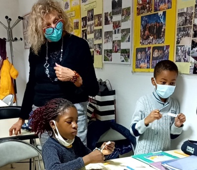 L’aide  aux devoirs à Mosaïque Bretagne Maroc "Les enfants sont répartis selon leur âge"