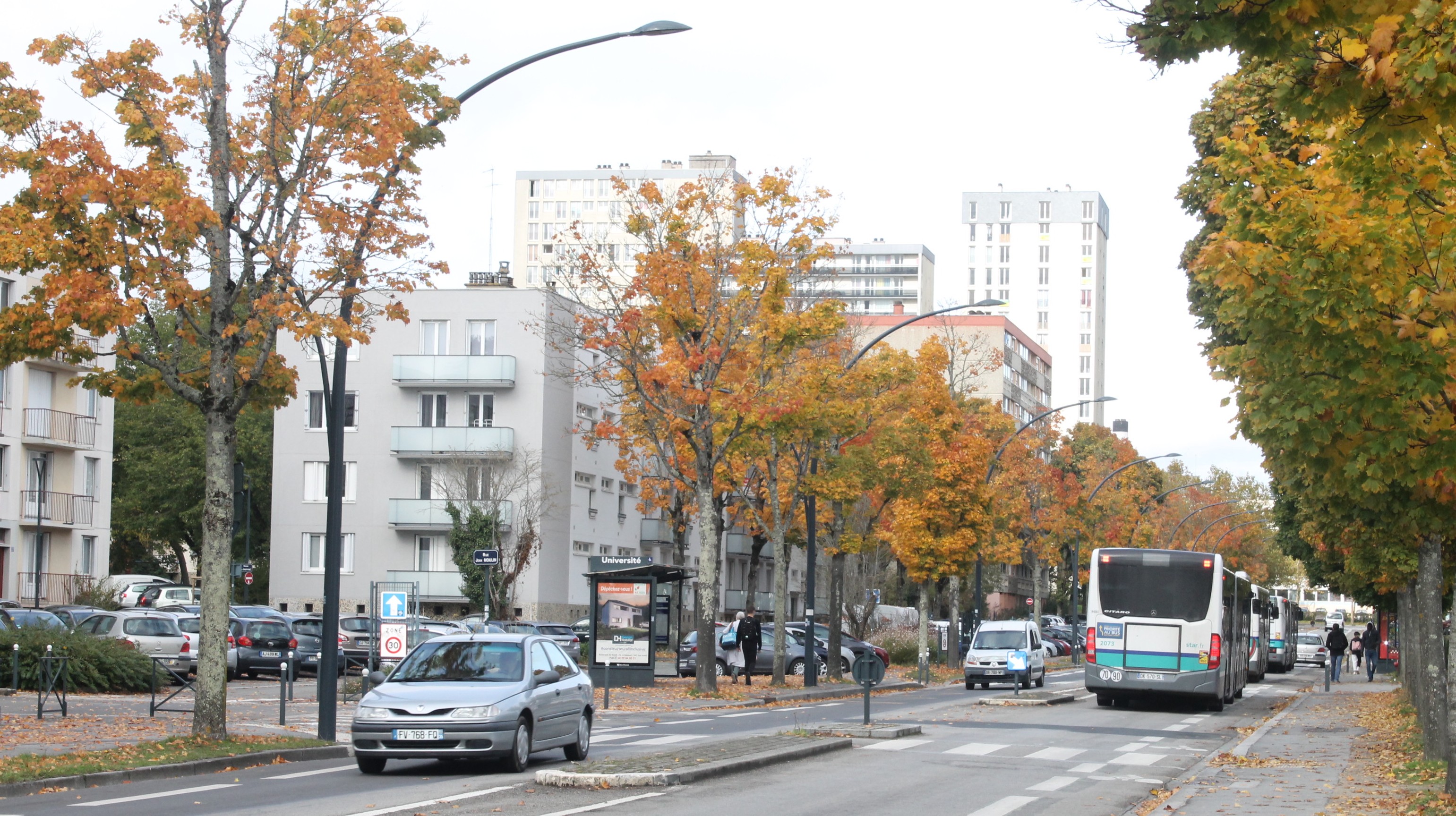 . La réduction des budgets nuit à la vie quotidienne des habitants de quartiers populaires, comme Villejean.  Photo Catherine Verger