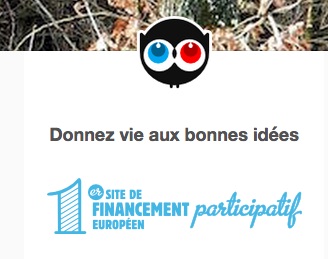 SOYEZ PARMI LES PREMIERS CO-FINANCEURS SOYEZ PARMI LES PREMIERS CO-FINANCEURS